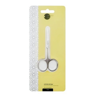 Купить Perfect Look ножницы для маникюра и педикюра средние прямые шлифованные