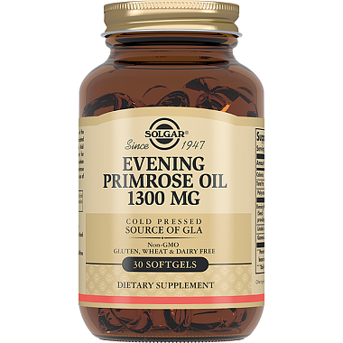 Купить Solgar Масло примулы вечерней 1300 мг 30 шт капсулы