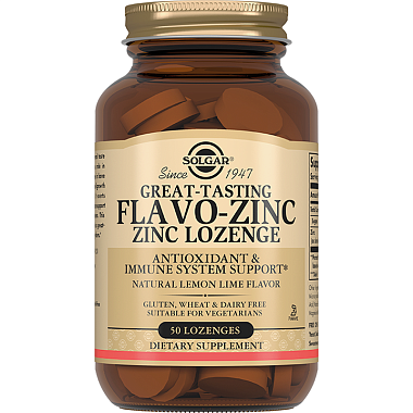Купить Solgar Флаво-цинк 50 шт пастилки