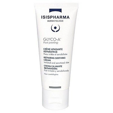 Купить Isispharma Glyco-A Post Peeling 40 мл крем для лица после пилинга увлажняющий, смягчающий и восстанавливающий