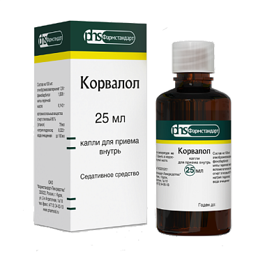 Купить Корвалол 25 мл капли для приема внутрь