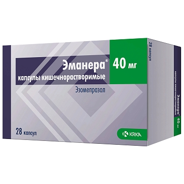 Купить Эманера 40 мг 28 шт капсулы