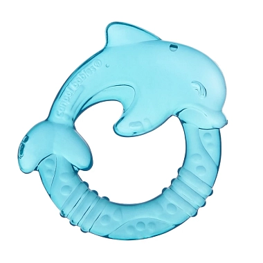 Купить Canpol babies 1 шт прорезыватель для зубов водный охлаждающий дельфин голубой с 3 месяцев