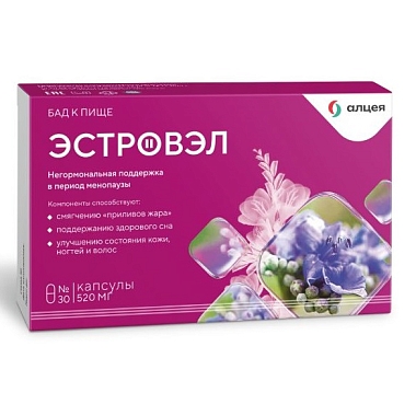 Купить Эстровэл 30 шт капсулы