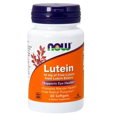 Купить Now Foods Лютеин Эстерс 60 шт капсулы