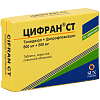 Купить Цифран СТ 600 мг + 500 мг 10 шт таблетки покрытые оболочкой