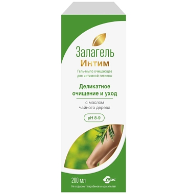 Купить Залагель Интим 200 мл гель-мыло для интимной гигиены