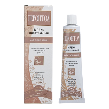 Купить Свобода Геронтол 40 г крем для лица питательный