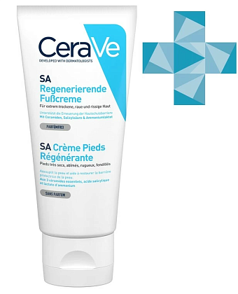 Купить CeraVe крем для ног 88мл восстанавливающий д/очень сух. огруб кожи