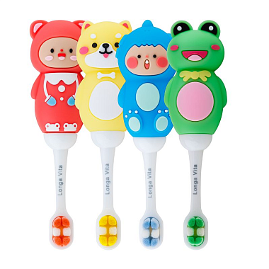 Купить Longa Vita 1 шт щетка зубная детская 10 000 щетинок артикул F-01 от 2-х лет