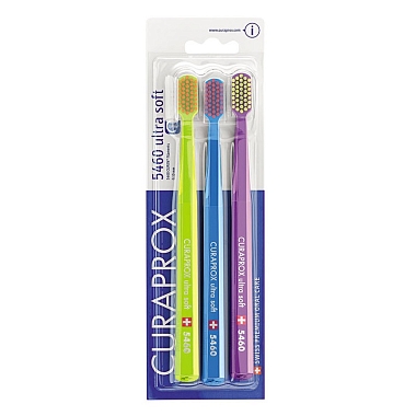 Купить Curaprox Ultrasoft CS5460 3 шт щетка зубная цвета в ассортименте