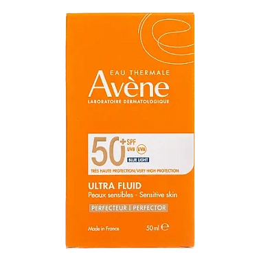 Купить Avene Ultra Fluid Perfector SPF 50+ 50 мл флюид перфектор для чувствительной кожи