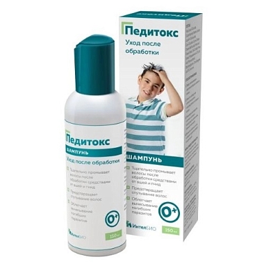 Купить Педитокс Уход после обработки 150 мл шампунь для волос детский