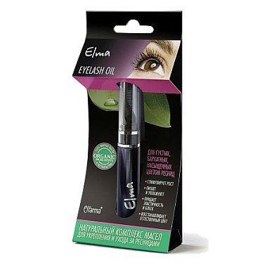 Купить Elma 10 мл масло для ресниц укрепляющее