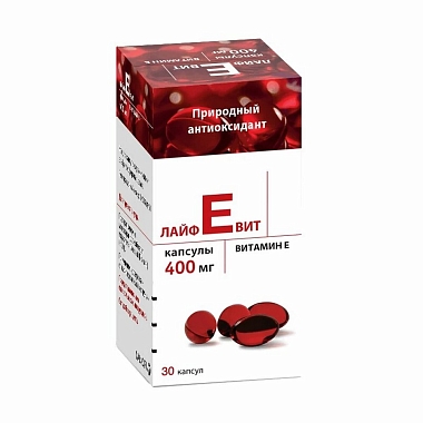 Купить Лайфевит 30 шт 400 мг капсулы