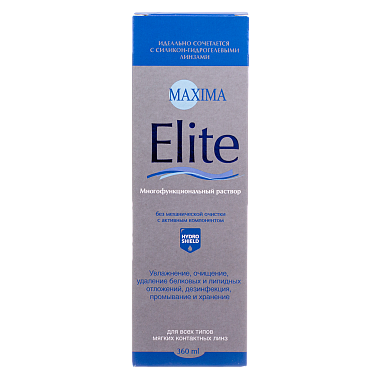 Купить Maxima Elite 360 мл раствор для контактных линз универсальный