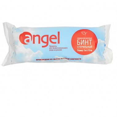 Купить Бинт стер Ангел 5мX10см уп индив