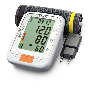 Купить Little Doctor LD-51A тонометр автоматический на плечо с адаптером и манжетой 25-36 см
