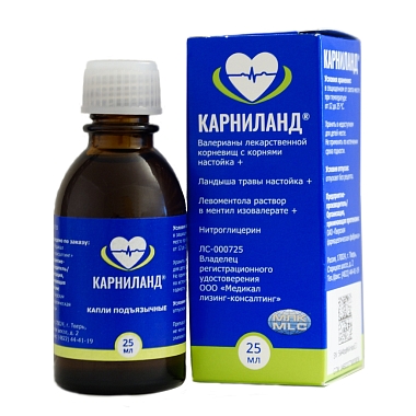 Купить Карниланд 25 мл капли подъязычные