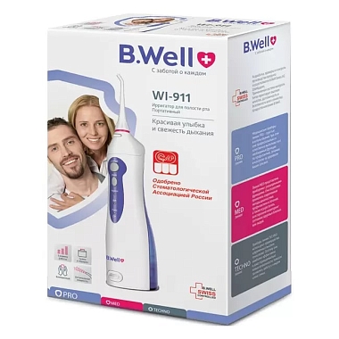 Купить B.Well WI-911 ирригатор для полости рта портативный