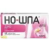 Купить Но-шпа Дуо 40 мг + 500 мг 12 шт таблетки