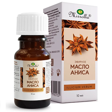 Купить Mirrolla Масло аниса 10 мл масло эфирное
