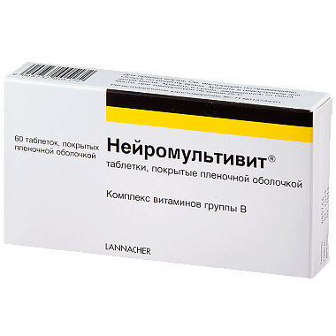 Купить Нейромультивит 60 шт таблетки покрытые пленочной оболочкой