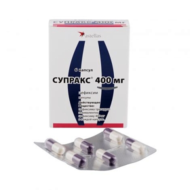 Купить Супракс 400 мг 6 шт капсулы