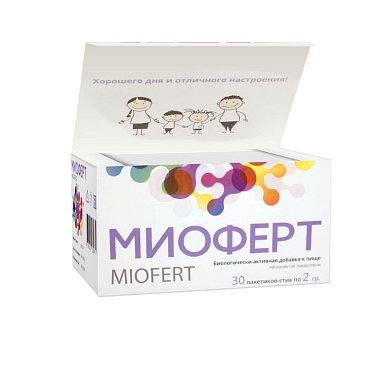 Купить Миоферт 2 г 30 шт порошок саше