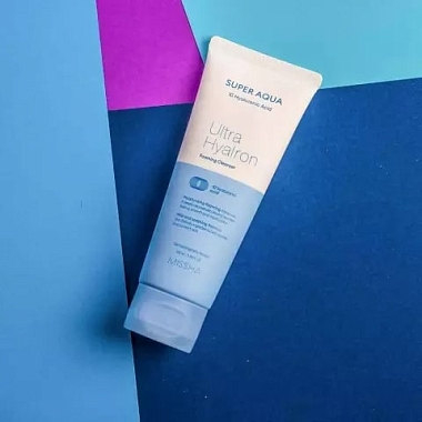Купить Missha Aqua Ultra Hyaluron 200 мл пенка для умывания и снятия макияжа