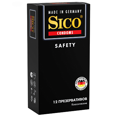 Купить Sico Safety 12 шт презервативы классические
