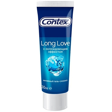 Купить Contex Long Love 30 мл гель-смазка лубрикант с охлаждающим эффектом