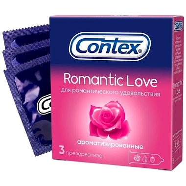 Купить Contex Romantic Love 3 шт презервативы