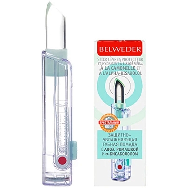 Купить Belweder 4 г помада гигиеническая защитно-увлажняющая алоэ-ромашка-бисаболол