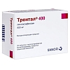 Купить Трентал 400 мг 20 шт таблетки с пролонгированным высвобождением покрытые пленочной оболочкой