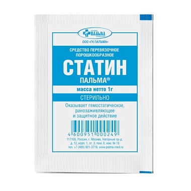 Купить Статин 1 г 1 шт порошок пакет