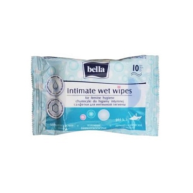 Купить Bella салфетки для интимной гигиены №10