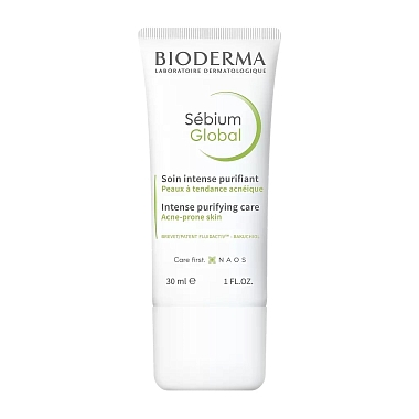 Купить Bioderma Sebium Global интенсивный уход 30мл