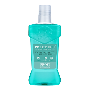 Купить PresiDent Profi Antibacterial 250 мл ополаскиватель для полости рта