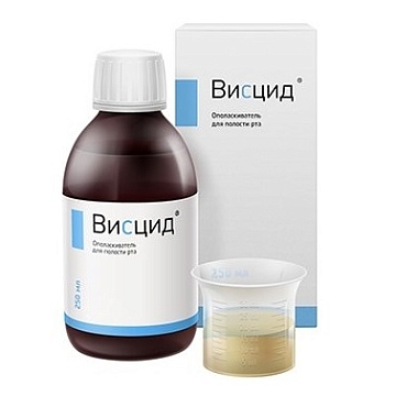 Купить Висцид 250 мл ополаскиватель для полости рта