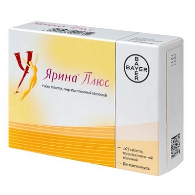 Купить Ярина Плюс 84 шт набор таблеток покрытых пленочной оболочкой