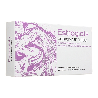 Купить Эстрогиал плюс 10 шт крем для интимной гигиены дозированный