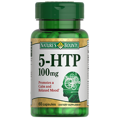 Купить Nature's Bounty 5-HTP (L-5-Гидрокситриптофан) 100 мг 60 шт капсулы