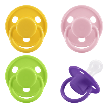 Купить Курносики 1 шт соска-пустышка силиконовая классическая 6+