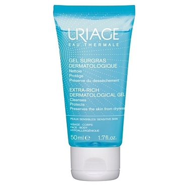 Купить Uriage 50 мл гель для лица и тела обогащенный дерматологический