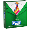 Купить Vizit Color 3 шт презервативы цветные ароматизированные