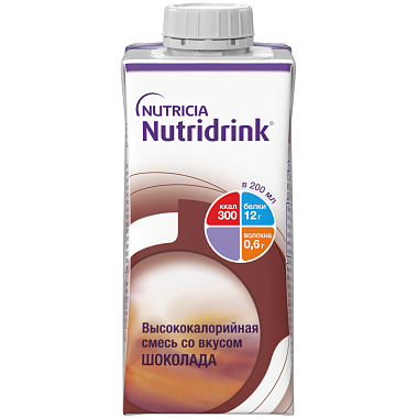 Купить Нутридринк 200 мл напиток для энтерального питания шоколад