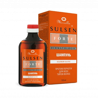 Купить Mirrolla Сульсен Форте 2 % 150 мл шампунь