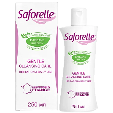 Купить Saforelle 250 мл гель для интимной гигиены бережное очищение