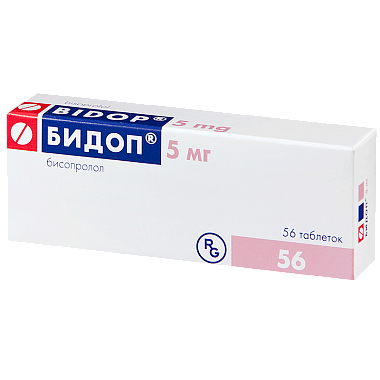 Купить Бидоп таб 5мг №56